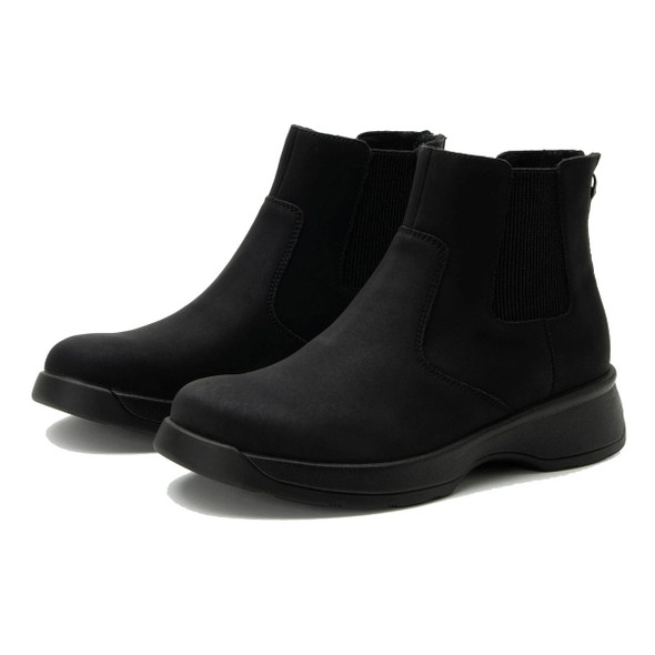 product variation Alegria Frankie womens wide leather Chelsea boot in Asphalt image