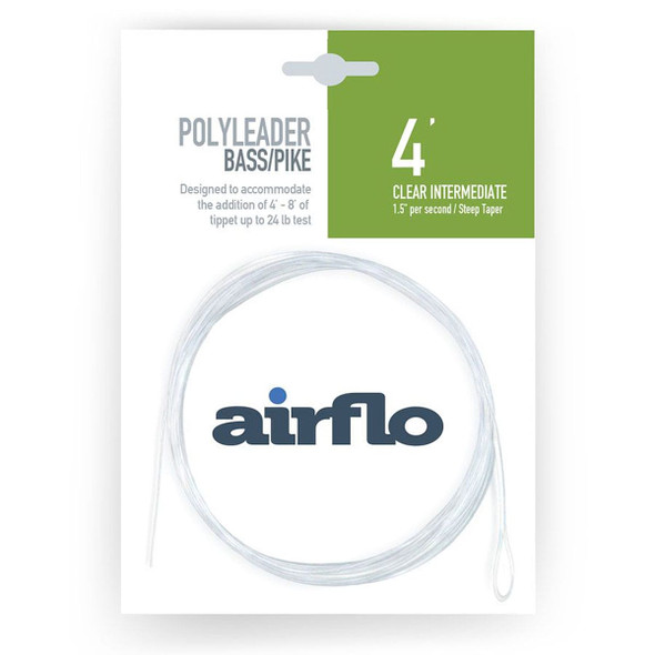 product variation AIRFLO Bass/Pike Fast Sink Polyleader (PFS8-4BP) image