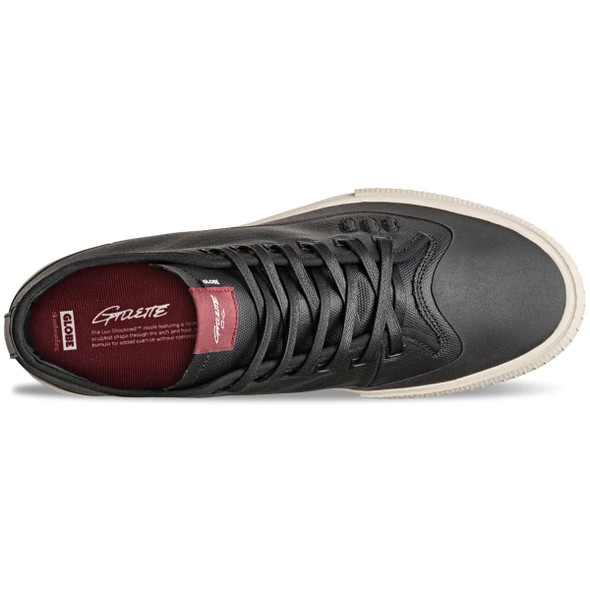 product variation GLOBE Men's Gillette Cream/Black Mid Shoes (GBGILLM-CREAM_BLACK) image