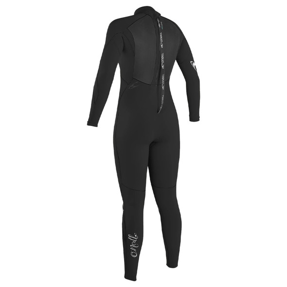 product variation O'NEILL Women's Epic 4/3mm Back Zip Full Black/Black/Black Wetsuit (4214-A05) image