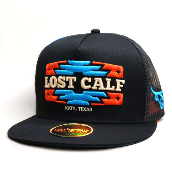 product variation LOST CALF Men's Derby Black Flat Cap (LCF00128) image