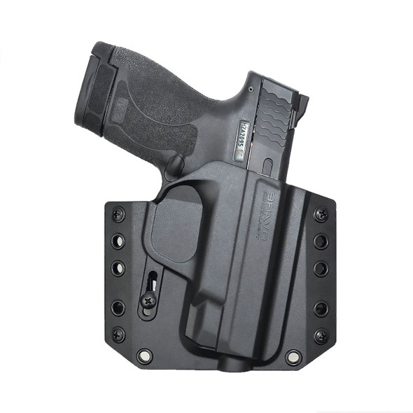 product variation BRAVO CONCEALMENT OWB BCA 3.0 RH Black Holster for S&W M&P 9,40 Shield / Shield (2.0) (BC10-1012) image