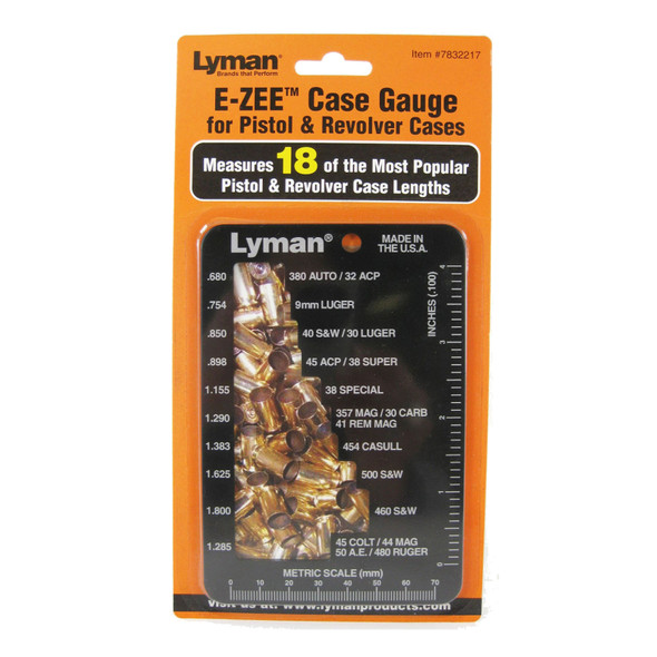 product variation LYMAN E-Zee For Pistol And Revolver Case Gauge (7832217) image