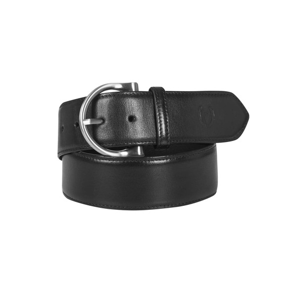 product variation KERRITS Simple D Black Leather Belt (30435BLK) image