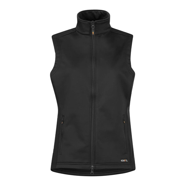 product variation KERRITS Women's Softshell Black Riding Vest (40424BLK) image