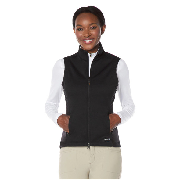 product variation KERRITS Women's Softshell Black Riding Vest (40424BLK) image