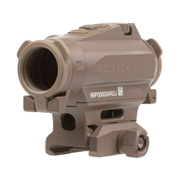 product variation SIG SAUER Romeo4T-Pro 1x20mm Flat Dark Earth CR2032 2 MOA Ballistic Circle Red Dot Sight (SOR44102) image