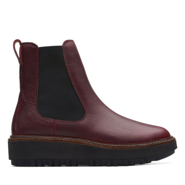 product variation Open Box (Damaged package): CLARKS Ladies OriannaW Up, Color: Burgundy L, Size: 6.5, Width: M (261748224040) image