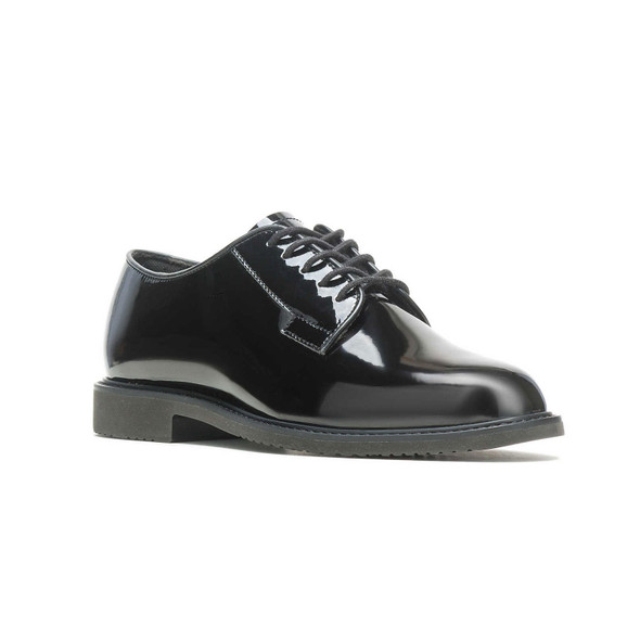 product variation BATES Women's Sentry Black High Gloss Oxford Shoes (E07842) image