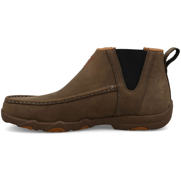 TWISTED X Men's 4in Chelsea UltraLite X Shitake Driving Moc (MDMU005)