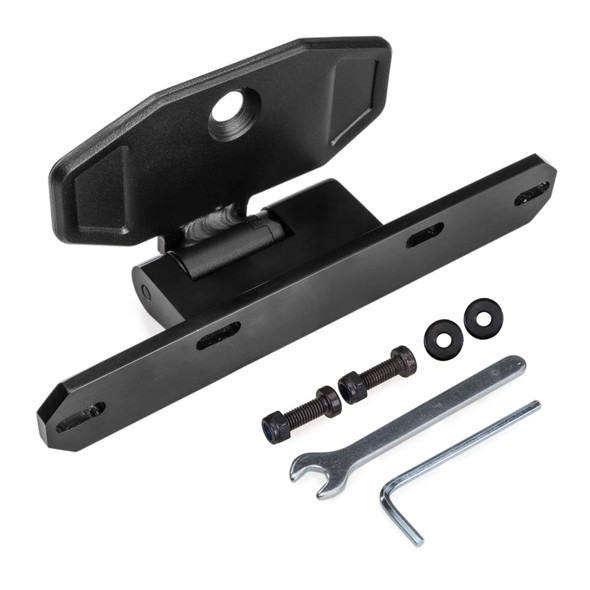 product variation Kuat Piston Pro Black License Plate Mount Relocation Bracket APPLPB image