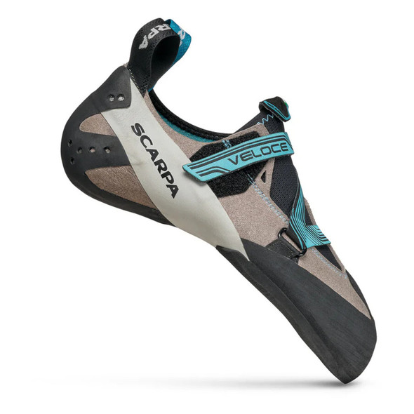 product variation SCARPA Womens Veloce Light Grey/Maldive Climbing Shoes (70065/002-LtgryMal) image