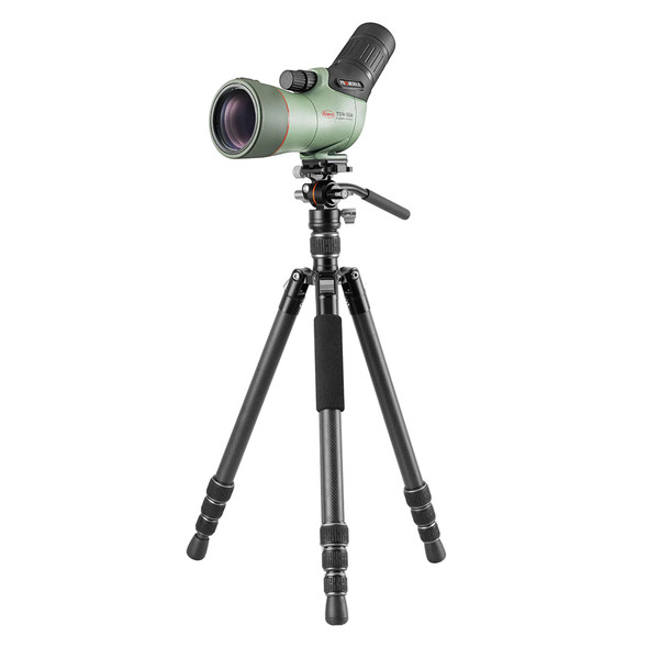 product variation Kowa TSN-55A spotting scope with Vanguard Vesta GO 264CV12 carbon tripod kit image