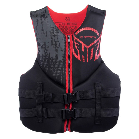 HO Men's Pursuit Black/Red Life Vest