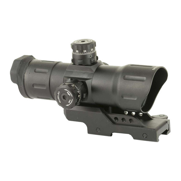 product variation UTG 6in ITA Red/Green CQB Offset QD Mount T-Dot Sight (SCP-TDTDQ) image