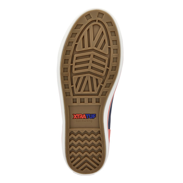 product variation XTRATUF Men's ADB Guy Harvey 6in Navy/Emberglow/Shark Ankle Deck Boots (XMABGH20) image