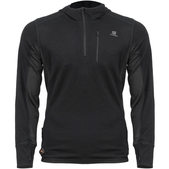 product variation Open Box (Great condition, limited use): MWMT14010221 Men's Merino Heated Baselayer Shirt , 7.4v, Color: Blk, Size: S (MWMT14010221) image