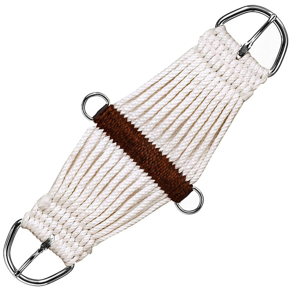 product variation MUSTANG Pony White 23-Strand 26in Cinch with Plated Buckle (106-26) image