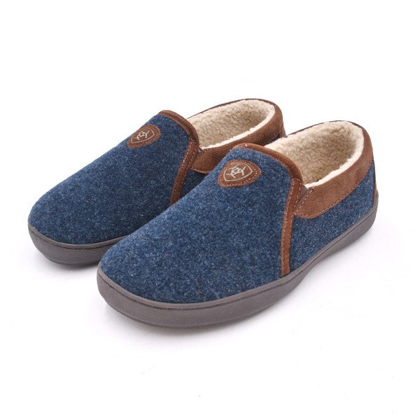 product variation Open Box (Great condition, limited use): ARIAT LINCOLN SLIPPER, TWIN GORE ON CUPSOLE, Pair, Color: Navy , Size: 9 (AR2835-400-M9) image