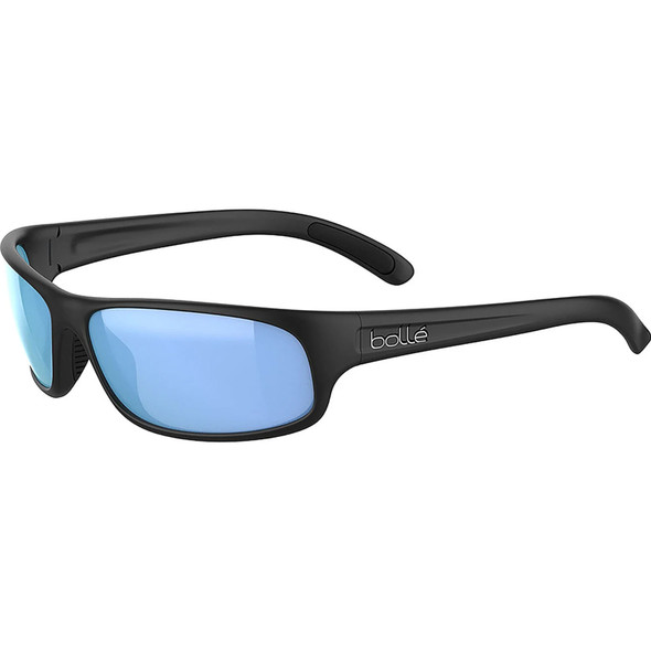 product variation BOLLE Anaconda Black Matte/Sky Blue Polarized Sunglasses (BS027008) image