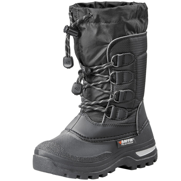 product variation Baffin Pinetree black junior kids winter boot with a snow collar image