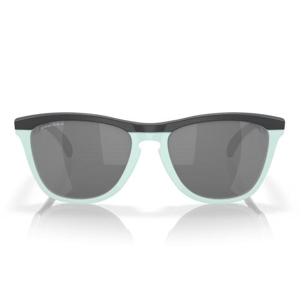 product variation OAKLEY Frogskins Range Matte Carbon/Blue Milkshake Frame/Prizm Black Sunglasses (OO9284-0355) image