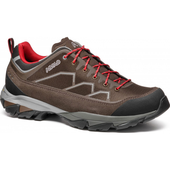 product variation Asolo Acadia GTX men's Dark Brown and Frost Grey suede and nylon Gore-Tex hiking shoe image