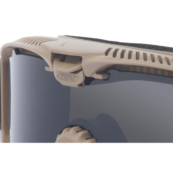 product variation ESS Influx Terrain Tan/Clear and Smoke Gray Lenses Goggles (EE7018-02) image