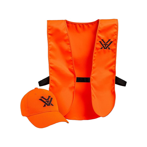 product variation VORTEX Youth Blaze Orange Hunting Vest and Hat Combo (225-02-BLZ) image