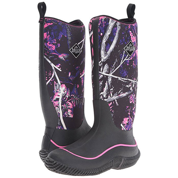 product variation MUCK BOOT COMPANY Womens Hale Black/Muddy Girl Camo Boot (HAW-MSMG-MNS) image