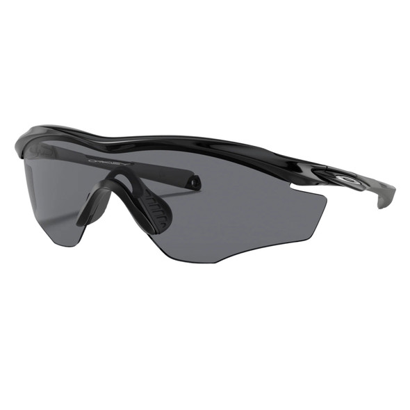 product variation OAKLEY M2 Frame XL Sunglasses with Polished Black Frame and Grey Lens (OO9343-01) image
