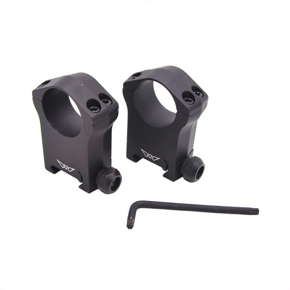 product variation Open Box (Great condition, limited use): WARNE Mountain Tech 1 inch Ultra High Matte Rings (7204M) image