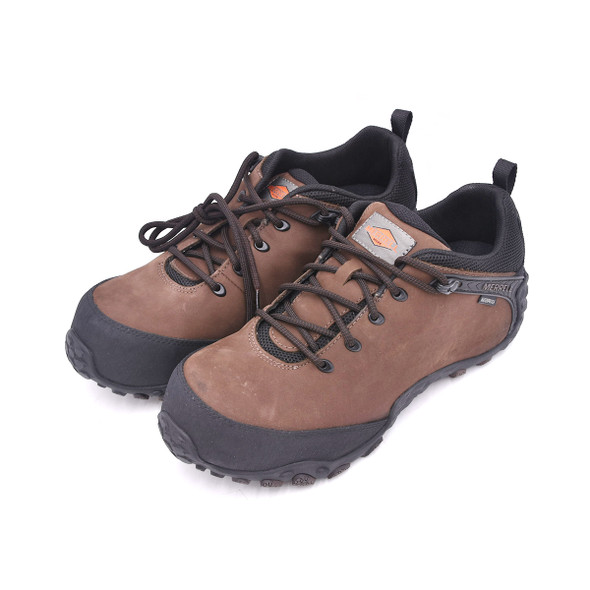 product variation Open Box (Great condition, limited use): MERRELL Chameleon Flux Ltr Wp Cf - Brown, Color: Brown, Size: 10 (J003901-10) image