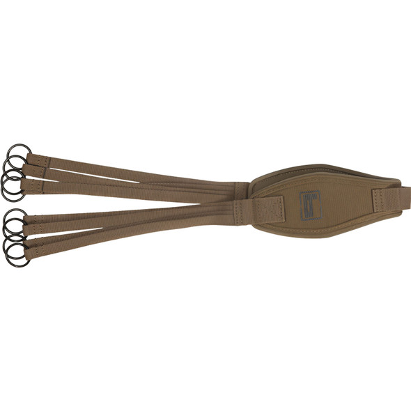 product variation Banded Rubr-Duk game strap tote in Marsh Brown with metal end hooks image