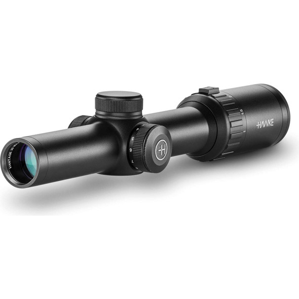 product variation HAWKE Vantage 30 WA IR 1-8x24 Fiber Dot 1/2 MOA Low-Profile Riflescope (14510) image