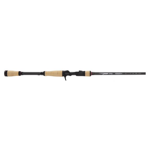 product variation TFO Resolve Bass Casting Rod RB-C Series Bass Fishing Rod 7ft 1in M+ 1pc image