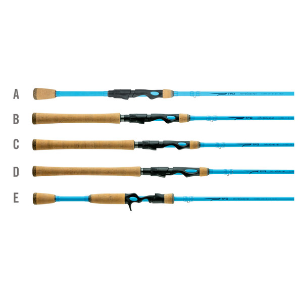product variation TFO Intracoastal Inshore Spinning Rod Temple Fork Outfitters Saltwater Fishing Rod 6ft 9in L 1pc image