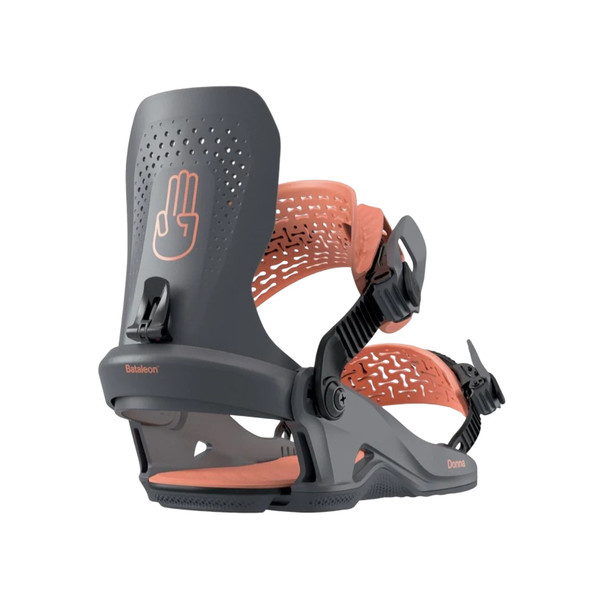 product variation Bataleon Womens Donna HeelWrap snowboard bindings in Black Peach image