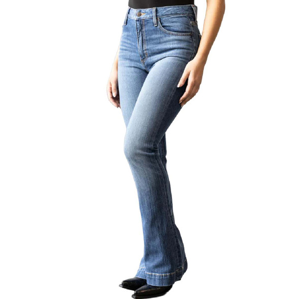 product variation Open Box (Great condition, limited use): KIMES RANCH Womens Jennifer Jeans, Color: Mid Wash, Size: 4x34 (JENNIFER-MIDW-4x34) image