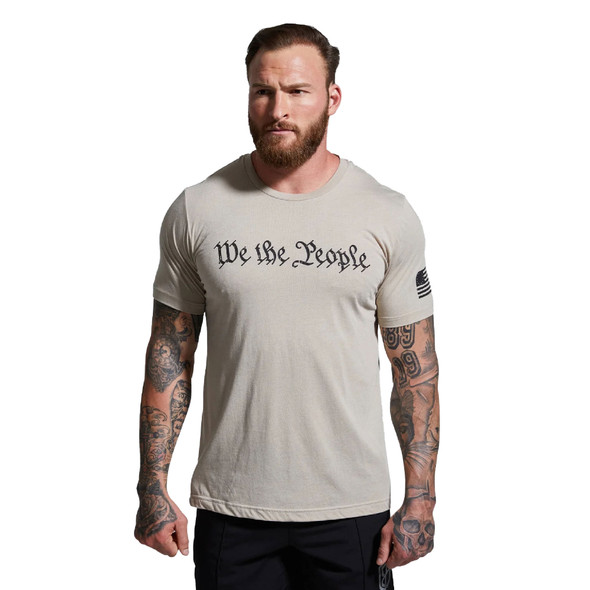 product variation BORN PRIMITIVE We The People Tan Tee (31032-231) image