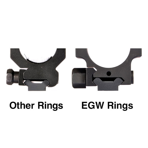 product variation EVOLUTION GUN WORKS HD 30mm Tactical Scope Rings (61100) image