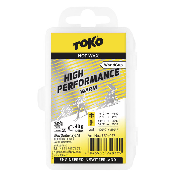 product variation TOKO World Cup High Performance Warm 40g Hot Wax (5504027) image