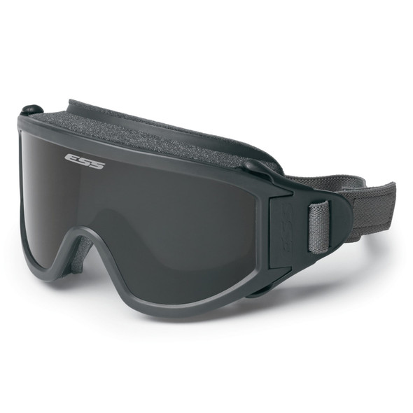 product variation ESS Flight Deck Black/Clear/Smoke Gray Protective Goggles (740-0333) image