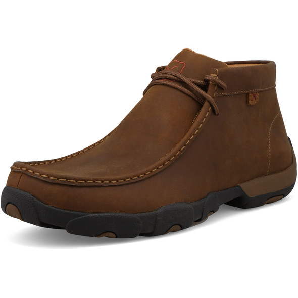 product variation TWISTED X Men's Chukka Distressed Saddle Driving Moc (SMUMDM22) image