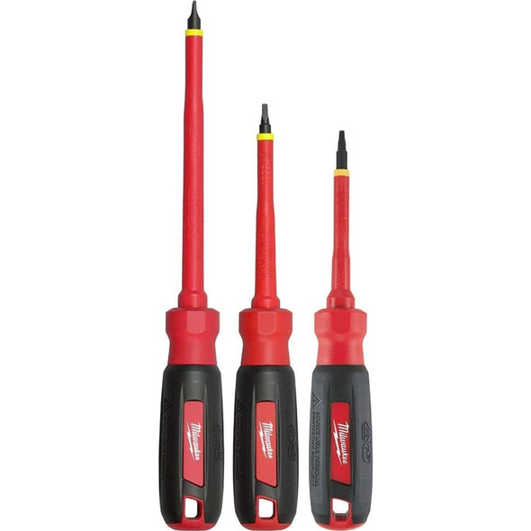 product variation MILWAUKEE 3-Piece 1000V Insulated Screwdriver Set (48-22-2203) image