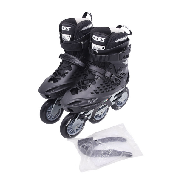 product variation Open Box (Great condition, limited use): ROCES Inline  X35 3X110 Tif, Color: Black/Silver, Size: 10M (X35-400794-00002-43) image