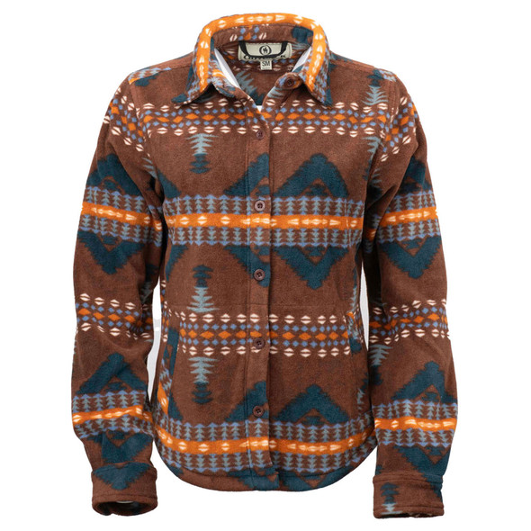 product variation OUTBACK TRADING Women's Charlize Rust Big Shirt (42200-RST) image