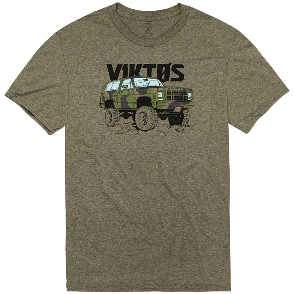 product variation VIKTOS Men's Blazed Olive Heather Tee (19240) image