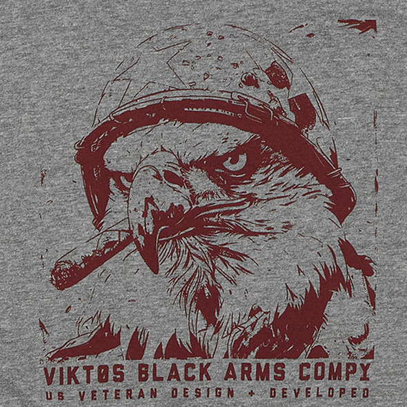 product variation VIKTOS Men's Eagle Bravo Graphite Heather Tee (19241) image