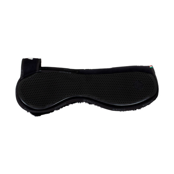 product variation ACAVALLO Western Withers Free Black Gel Pad With Synthetic Wool Lining (AC300X) image